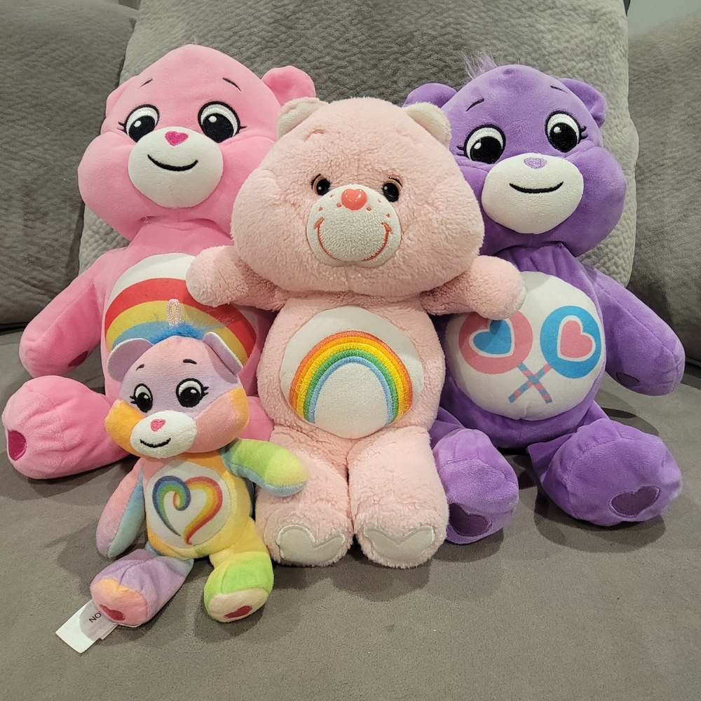 Care Bears Plush Collectors Bundle Lot